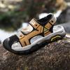 Sommer Herren Sandalen Herren Freizeitschuhe Outdoor Herren Ledersandalen für Herren Strandschuhe Römische Herrenschuhe