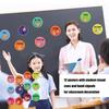 Packung mit 12 Visuellen Handzeichen-Postern Schildern für Schule Kindergarten Klassenzimmerdekoration Lernhilfen für Schüler