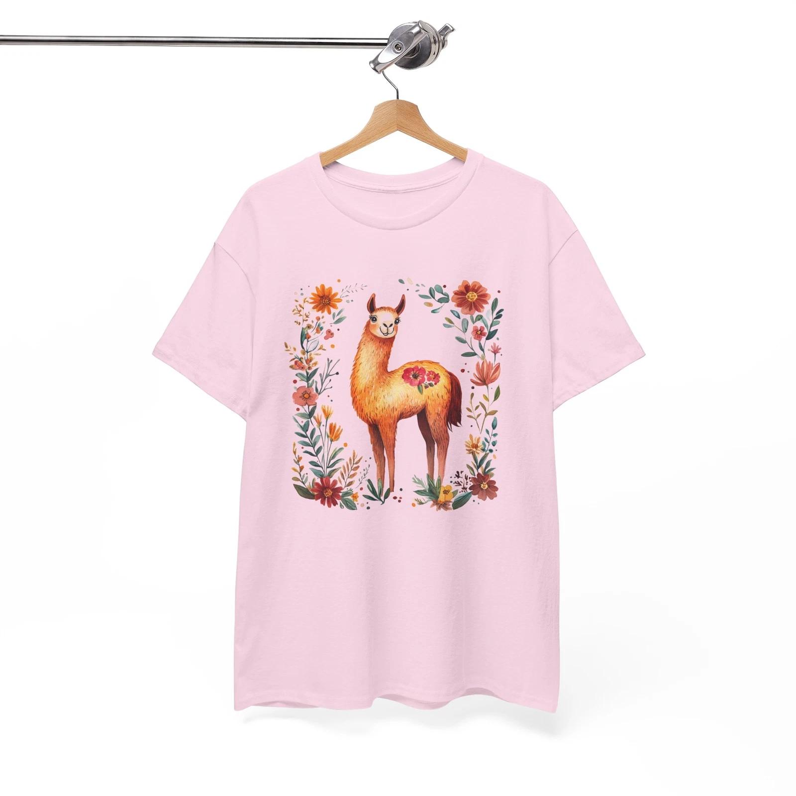 Party Llama T-Shirt | Cute Festival Tee | Funny Animal Gift Shirt 4XL
