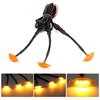 Areyourshop 3pcs Amber Lens Amber LED Lamp Raptor Front Grille Running Light Fit Ford F-150