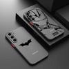 Spider-Man Iron Man LOGO For Samsung A56 A55 A54 A53 A36 A34 A33 A32 A31 A26 A25 A24 A23 A22 A21S A17 A15 A07 Phone Case