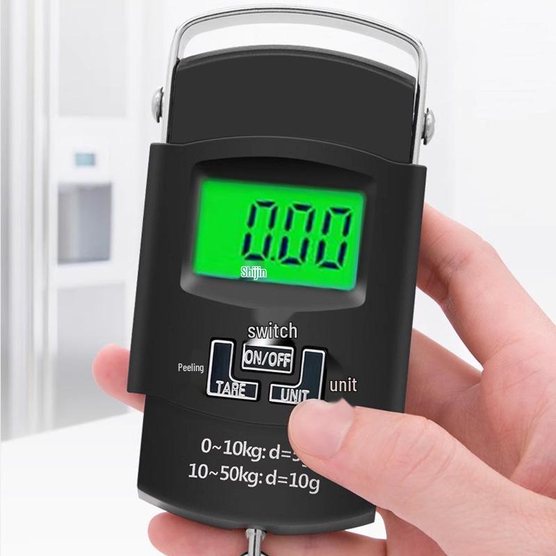 High-Precision Portable Fishing and Vegetable Scale: Compact Handheld Electronic Gram Scale