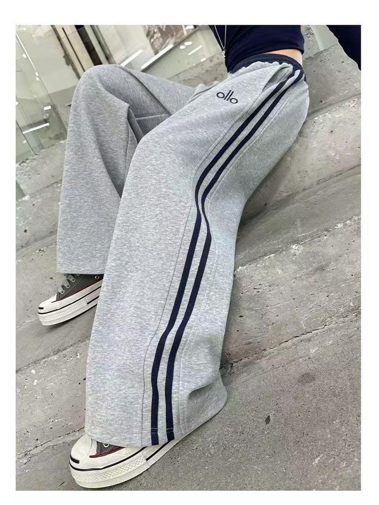 Mädchen Frühling-Herbst Gerade Hosen – Jugend Weite Leggings Freizeit Hosen
