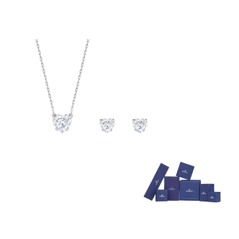Swarovski Stilla Cubic Zirconia Rhodium Plated