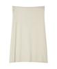 SUNDAY FRUIT MARKET W) Sunday Sheer Button Skirt Beige