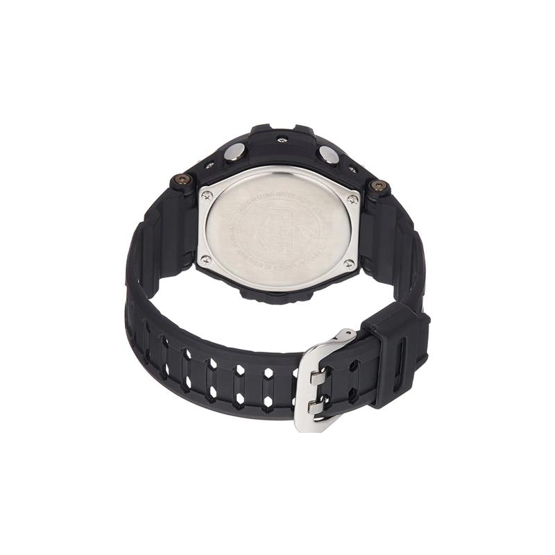 Casio Seria G-SHOCK Seria Aviație Clasic Senzor Dublu Rezistent la Apă și Șocuri Ceas Luminos Mișcare Cuarț Curea Rășină Japonez GA-1100GB-1A