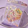 40Pcs 3D Diorama Sticker Book Quiet Book Crafts With Miniature House Scenes 3D Visual Journal Scene Stickers Diy Toy Stickers