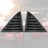 Chrysler ABS Car Window Louver Cover (Carbon Fiber Pattern) - 1 Pair