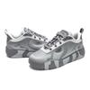 Fila Melt Avant-Garde Stylish Trendy Pattern Low-Top Sneakers Men Sneakers Gray F12M431201FAV
