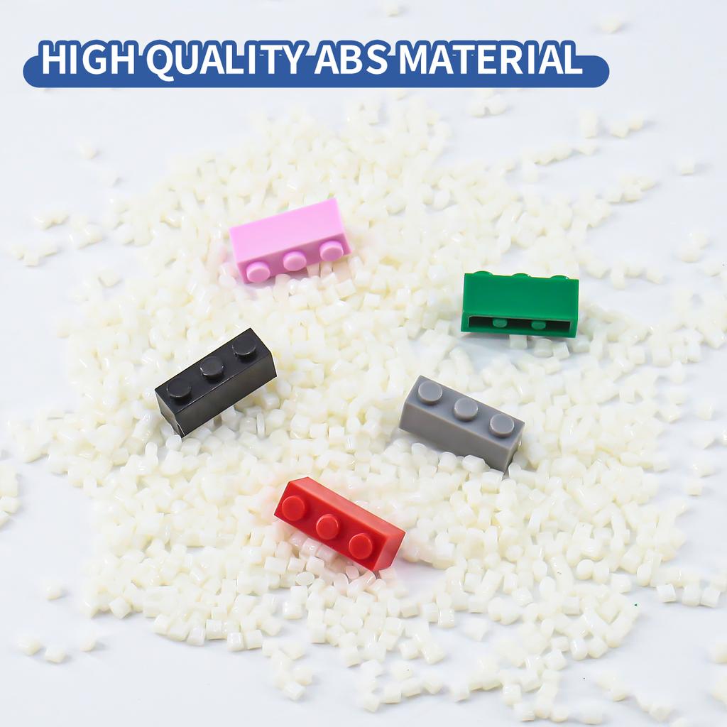 200g1x3 High Brick Multi Colour Timeless Basic Parts Building Imaginative Playthings Building Blocks Playthings Add-ons Fitting