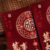 6pcs Blessing Gift Hot Gold 2026 Horse Year Red Envelope Art Paper Hongbao Red Packet Traditional Gift Envelope Lunar Year