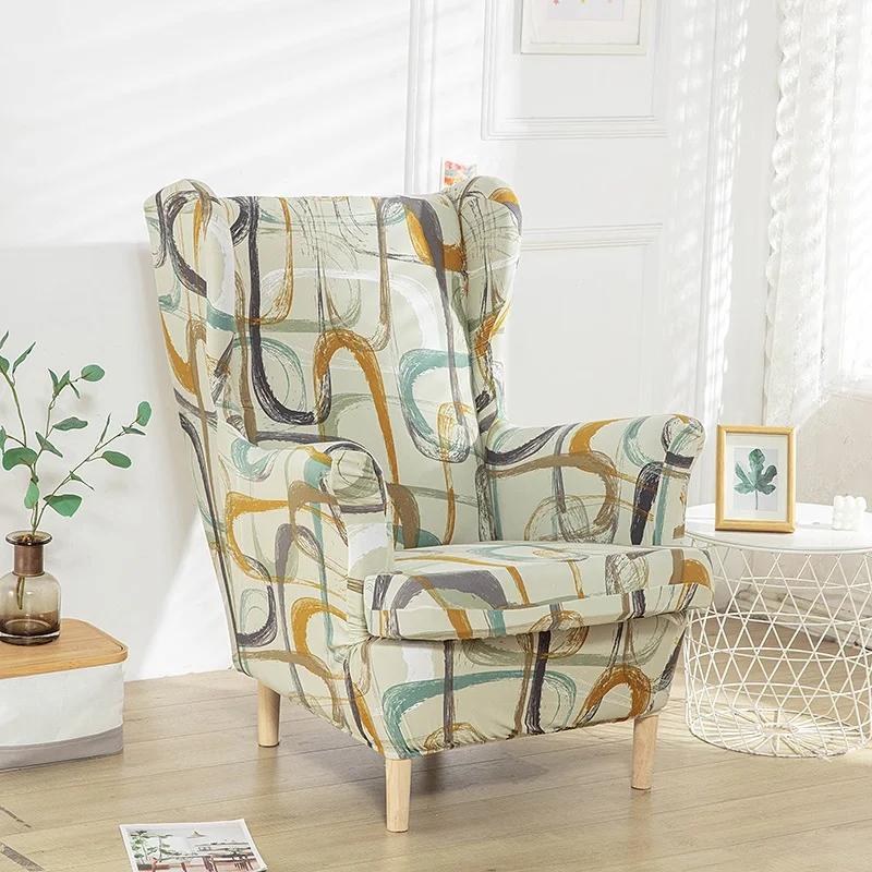 

Чехол на кресло в богемном стиле, чехол на кресло из эластичного спандекса, чехлы на диван, чехлы для отдыха, чехлы на подушки сидений, чехлы на подставки для ног