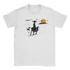 Lucky Luke Jolly Jumper und Rantanplan T-Shirts Herren Reine Baumwolle Vintage T-Shirt Rundhals Kurzarm Oberteile Geschenkidee