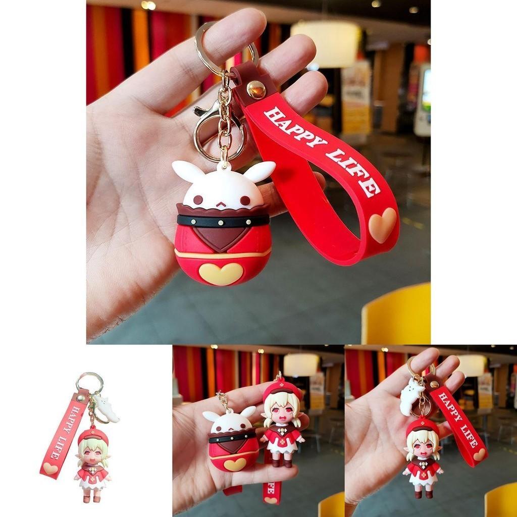 Adorable Genshin Impact Klee Bomb Doll Keychain Perfect For Cosplay And Gifts
