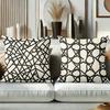 Boho Geometric Line Art Throw Pillow Covers Pattern Cushion Cover Suitable For Sofa Bedroom Car Pillow Cover