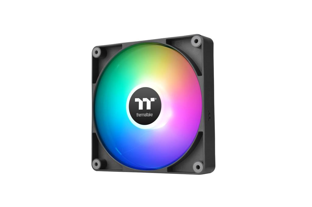 Thermaltake CT120 Reverse ARGB Sync 2 Piece Set Black PC Case Fan FN2396 CL-F173-PL12SW-A