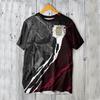T-shirt con Stemma Bandiera Danimarca Stampa 3D per Uomo Design Cool T-shirt Abbigliamento Donna Moda Harajuku Streetwear Magliette Uomo Top 4XL