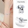 Neuer Kupfer Niedlicher Pfotenabdruck Hundeknochen Anhänger Perle Kompatibel Mit Authentischen Charm-Perlen Armbändern Halsketten Schmuckzubehör