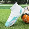 Football Shoes Boys Broken Nails Spikes Male Female Adult Student High Top Lawn Sneakers Competition Training Shoes