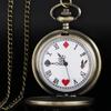 Unique Fashion Quartz Pocket Watch For Women Children Steampunk Necklace Chain Clock Fob Watches