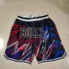 Mens Basketball Shorts With Team Embroidery NBA Style Loose Fit Athletic Pants Practice Casual Wear