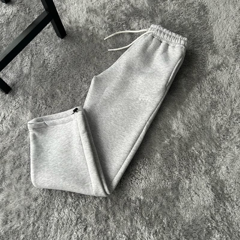 DRIPX Moda Retrò Pantaloni Casual Larghi a Gamba Dritta Tendenza Americana Harajuku Street Wear Pantaloni da Uomo Vita Alta Pantaloni Sportivi Casual