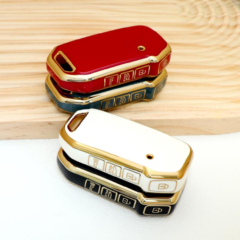 Tpu Car Remote Key Fob Case Cover For Kia Ray  Sportage  K7  Cadenza  Sorento 4 Soul Telluride K3 Cerato
