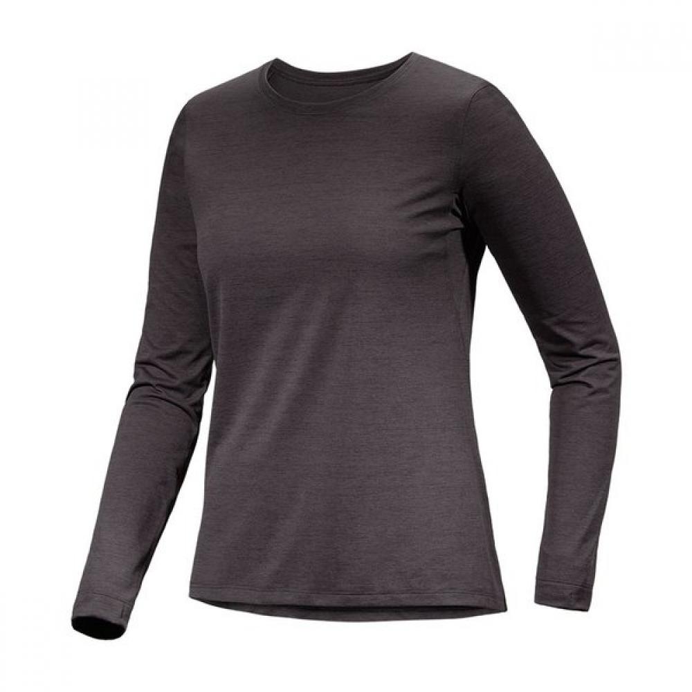 Arc Teryx Fw25 Theme Crew Neck Shirt Ls Women Atpfw06914 EUPHORIA HEATHER/XS
