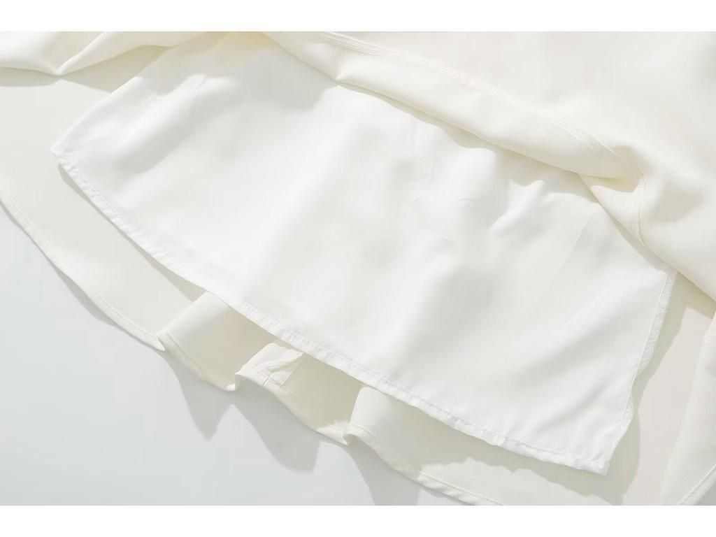 2024 Winter Women's European & American Style Square Neck Slimming Waist Short Dress