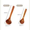 Miyoshi Lacquerware Shop Wooden Kitchen Tool Stylish and Cute Set Includes Rice Kitchen Cooking Kitchenware 5-Piece Set Stir-fry Spatula, Turner,