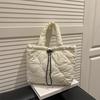 2025 New Large-capacity Commuter Dumpling Bag Women's Embroidery Handbag Lightweight Versatile Cotton Bag Shoulder Bag