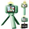 Skifry Kids Toy Camera with 4800w 1080P HD Perfect for Timer 32GB TF Silicone Protective Strap Music Game Digital USB for Boys and Birthday Japanese