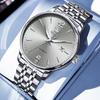 OLEVS Automatic Mechanical Watch for Men, 41MM, Date, Casual, Waterproof, Stainless Steel Band, Business Fashion Wristwatch