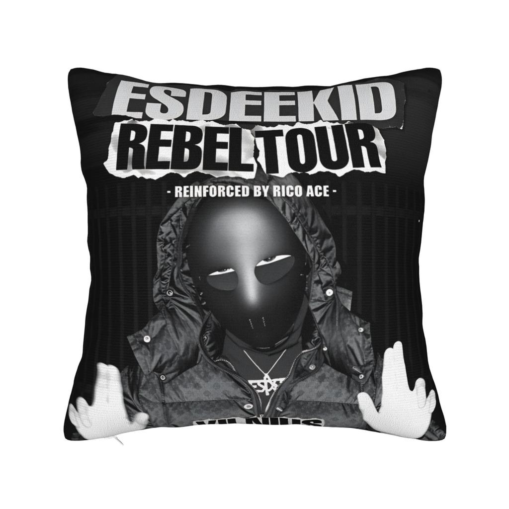 Rapper EsDeeKid Rebel Pillow Cover  Morden Pillow Case For Living Room Sofa Soft Pillowcases Gift