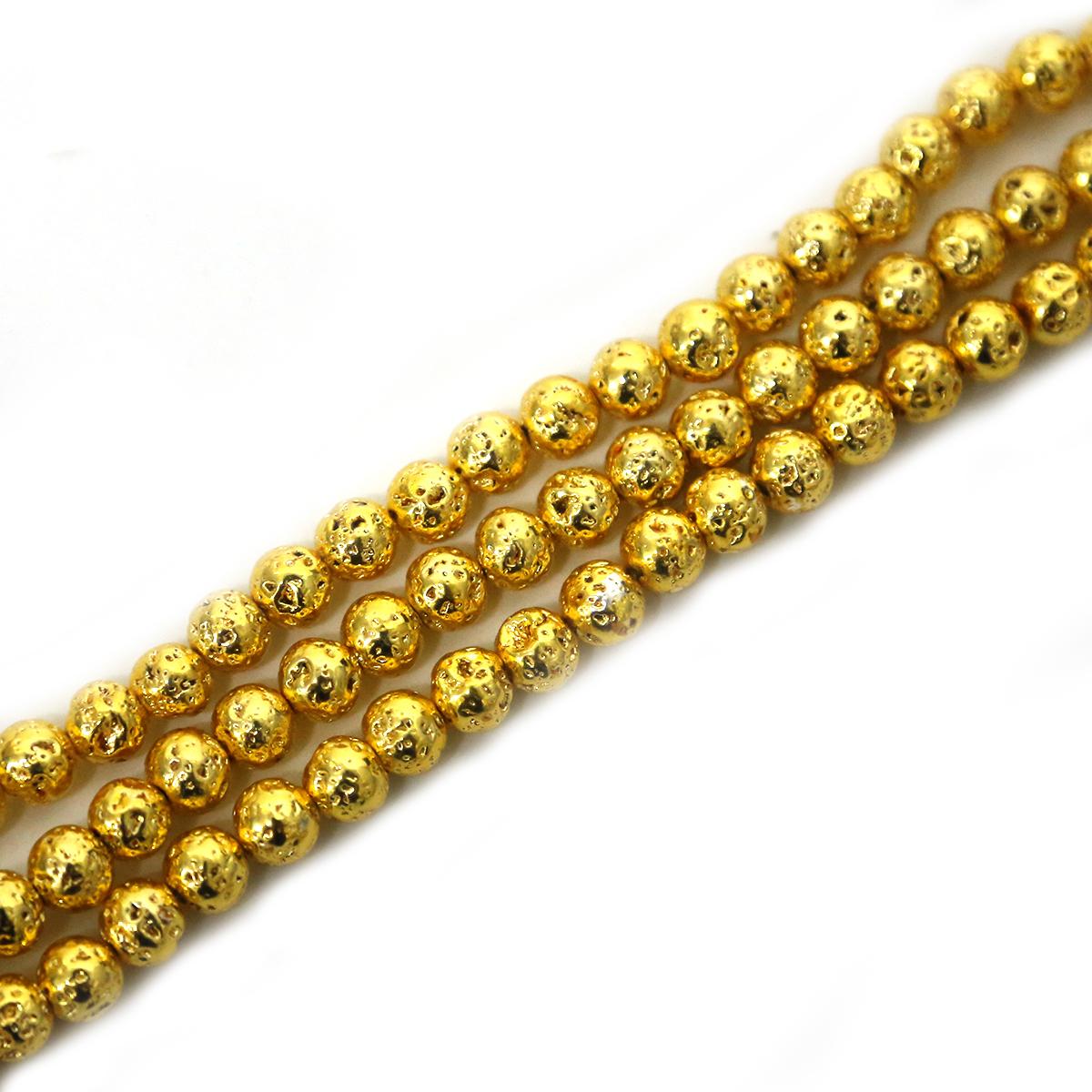 

Натуральный лавовый камень круглые гематитовые бусины для рукоделия 4, 6, 8, 10 мм, изготовление ювелирных изделий 6mm 60pcs золотой