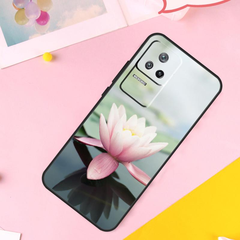Summer Lotus Case For Xiaomi 14 Ultra 13 11T 12T 13T Pro 12 Lite POCO X6 Pro M6 X3 X4 X5 M5s F3 F5 Cover