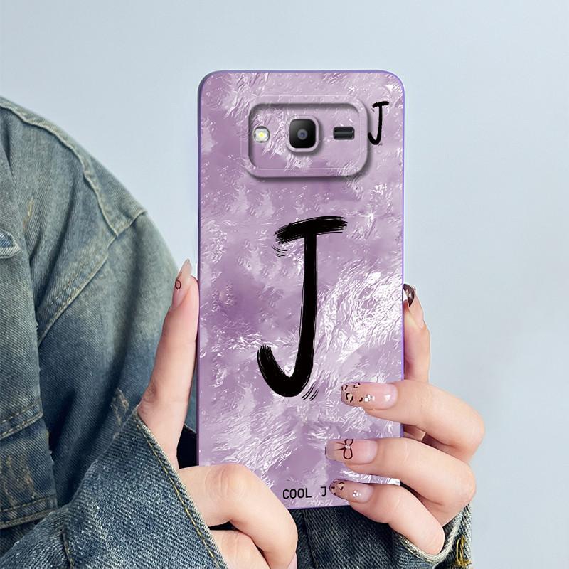 Funda For Samsung Galaxy J2 Prime G532 J2 ACE Grand Prime Plus G530 Soft Silicone Phone Case Protective Fashion Letter Cover