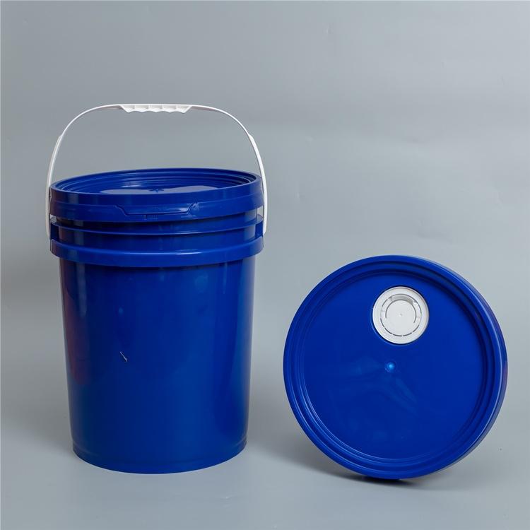 10 Buckets and 10 Lids, Black (4.4 Gallon) - Plastic Material,20L Plastic Barrel Car Bucket, Kimchi Bucket