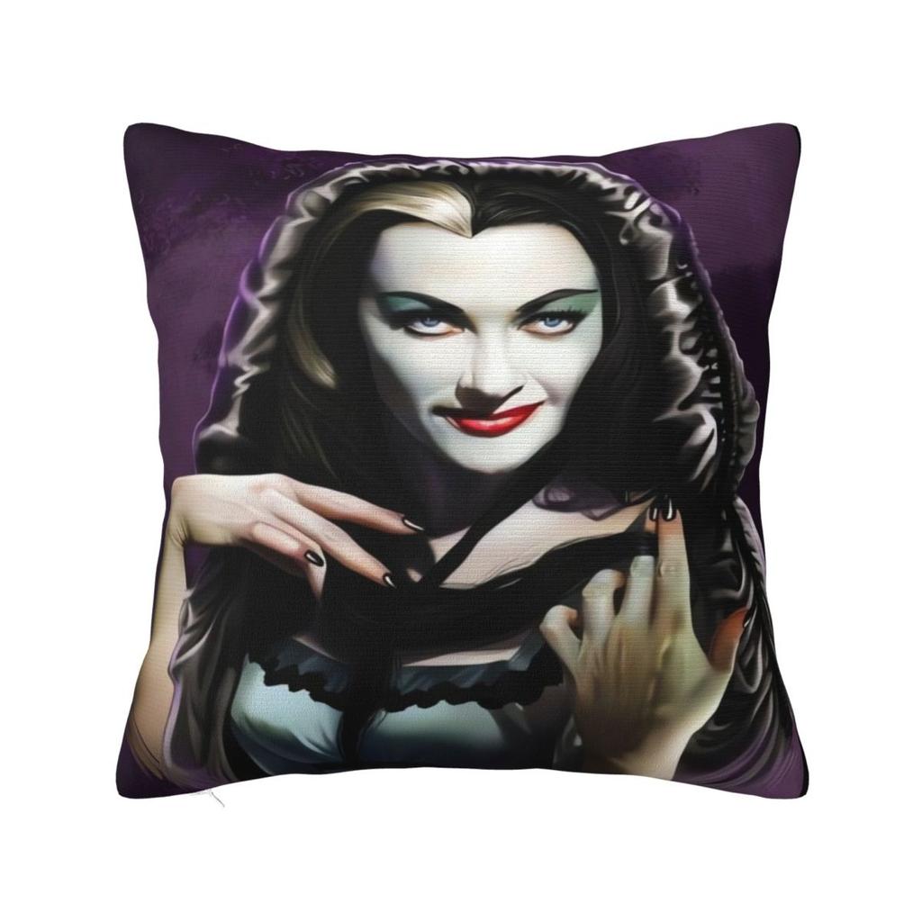 Federa Cuscino Lily Munster Frankenstein Federa Cuscino Novità Quadrata Stampata Federe Per Sedia Decorazione Casa
