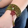 Heilige Jesus Religiöse Holz Katholische Ikone Armbänder Unisex Mode Holzarmband Gebetsanhänger Schmuck 7 Farben