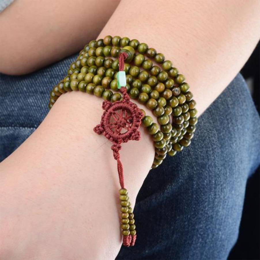 Heilige Jesus Religiöse Holz Katholische Ikone Armbänder Unisex Mode Holzarmband Gebetsanhänger Schmuck 7 Farben