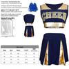 Damen Cheerleading Wettbewerbs Tanzkostüm Set – Kurzer Rock