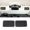 Soft Carbon Fiber Cosmetic Mirror Panel Sticker For Subaru Crosstrek -2024