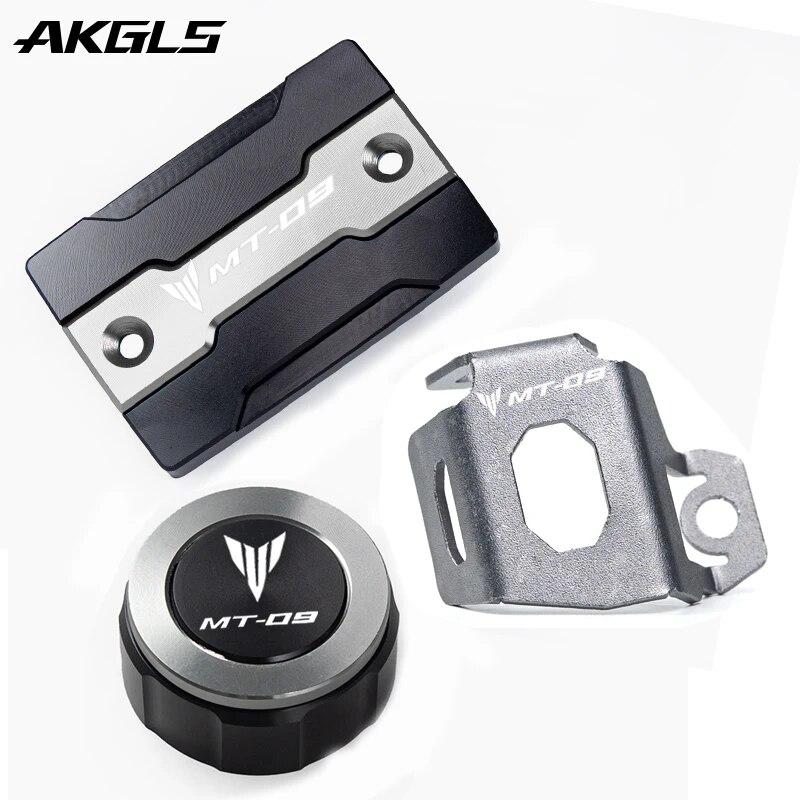 Příslušenství k víkům nádržky přední a zadní brzdové kapaliny a krytu nádržky zadní brzdy pro Yamaha MT09 mt-09 MT 09 SP 2014-2022