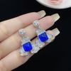 Sace Gems Klasický zirkonový prsten ze slitiny mědi Náušnice Přívěsek Náhrdelník Soupravy šperků Dárky na svatbu
