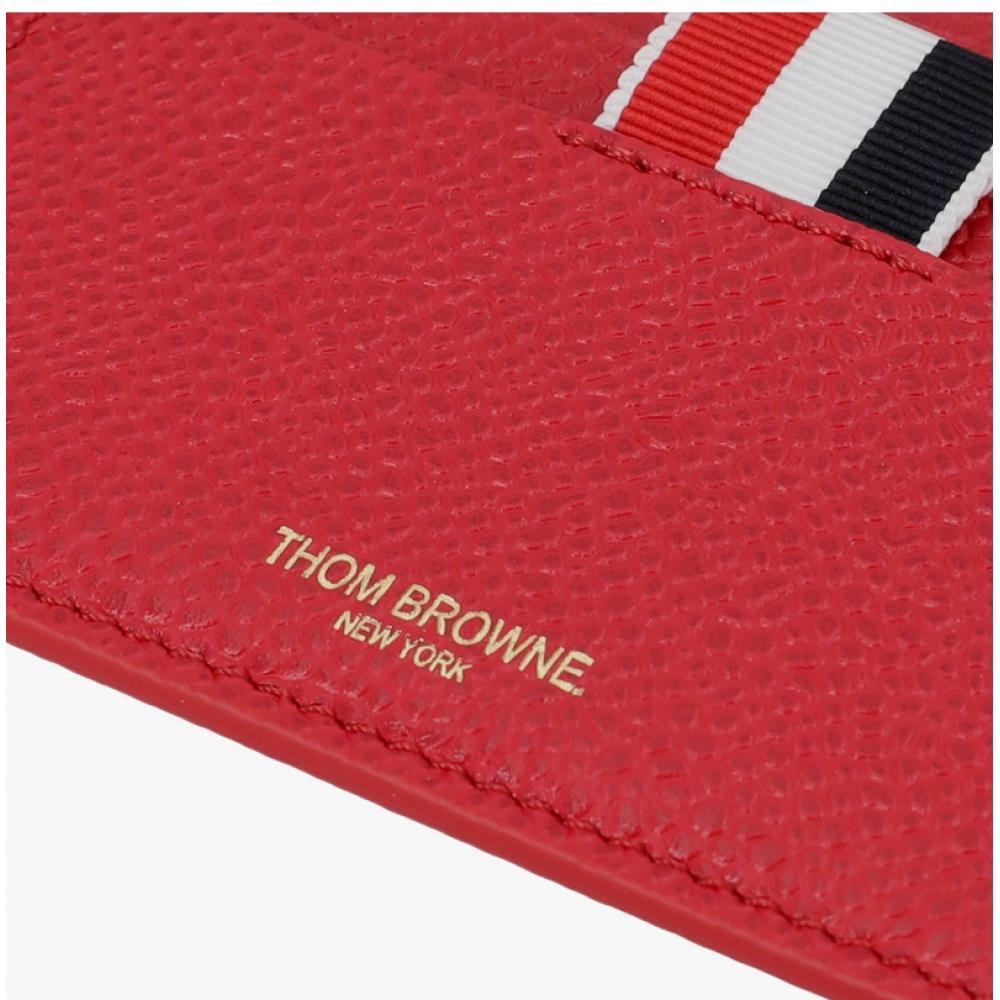 Tom Brown Maw031l 00198 600 Pebble Grain Three Line Tab Card Holder