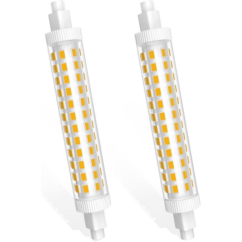 R7S LED Bulb 118mm 100W Equivalent,Dimmable T3 J Type Double Ended Floodlight Bulbs for Work,Security,Landscape Lights,Floor Lamps,120V 10W 1000 Lumen