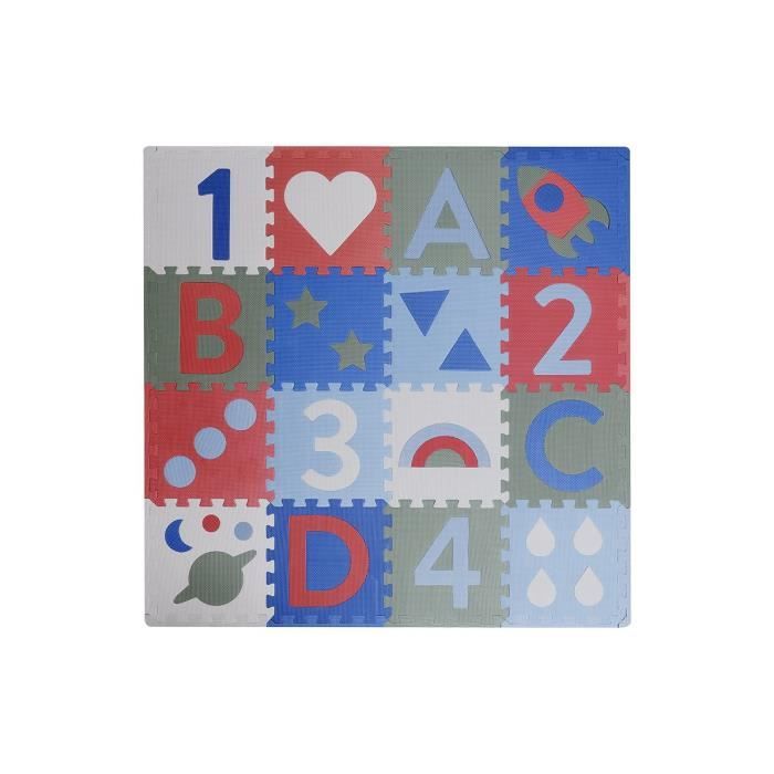 Tapis de jeu 120x120 cm