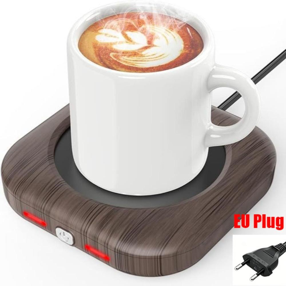 3 Temperature Setting Desk Cup Heater Auto Shut Off Smart Cup Warmer Coffee Mug Warmer  Desk Use