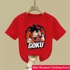 Anime Dragon Ball Son Goku Print Kids T Shirt Summer Fashion Casual T-shirt Boy Girl Unisex Children's Clothing Tshirt Tops